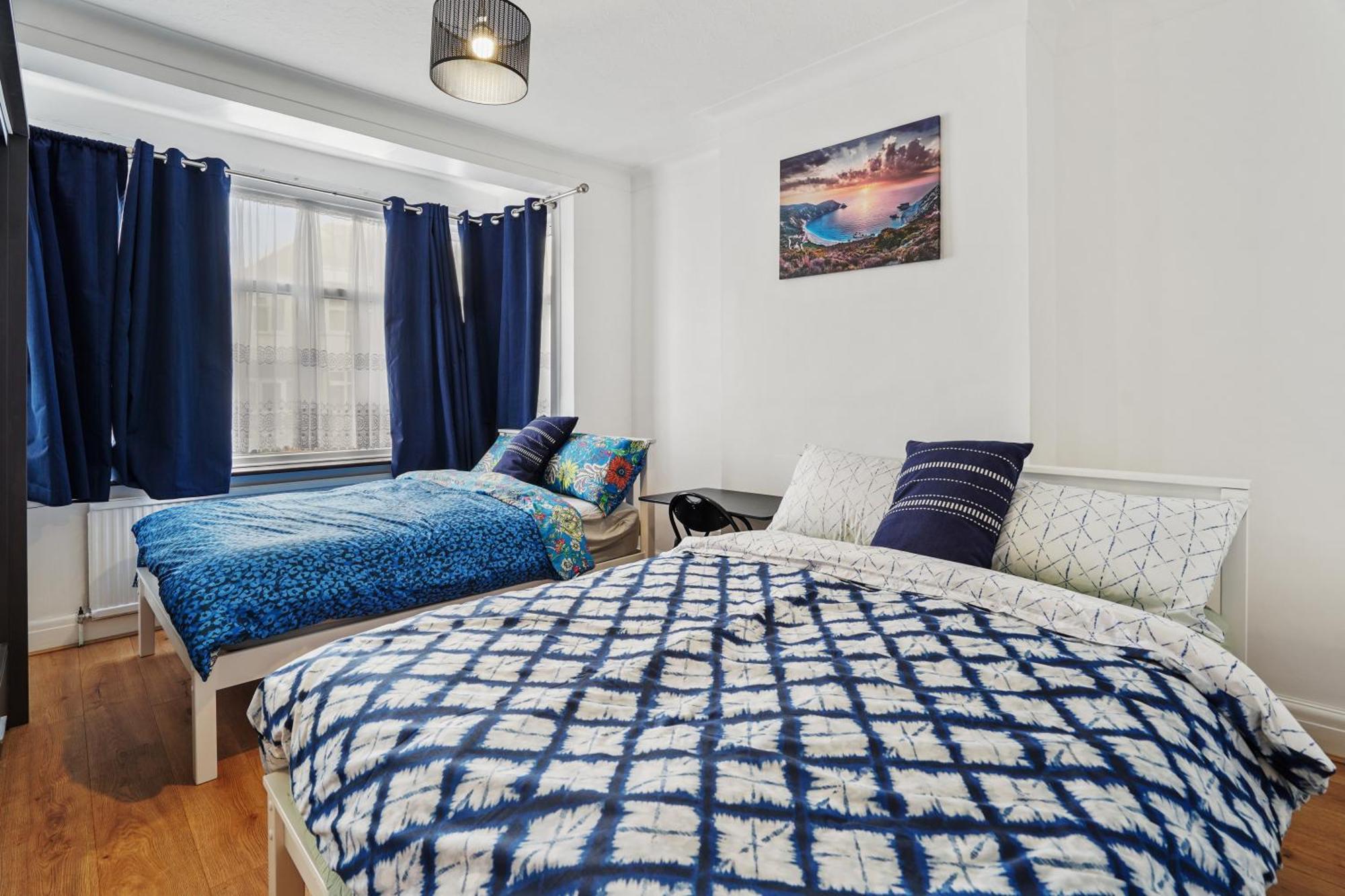Cosy N22 Apartment Sleeps 6 London Exterior photo